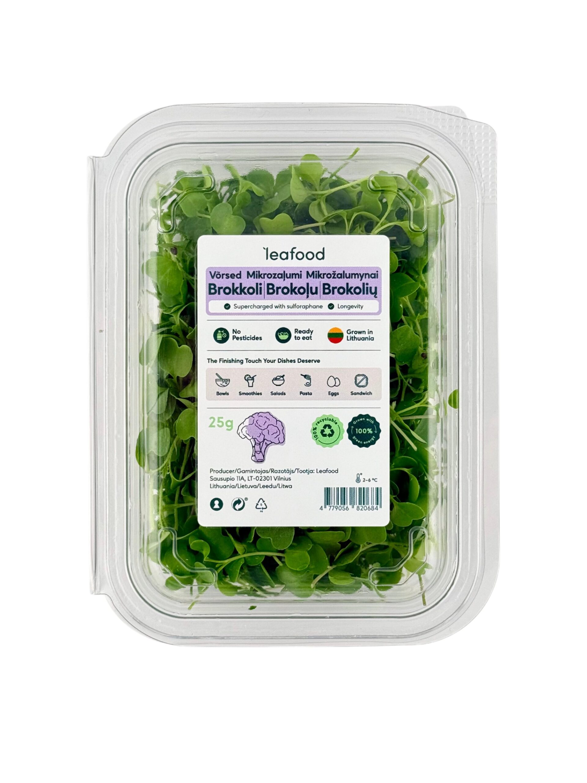 Brokoliu mikrozalumynai